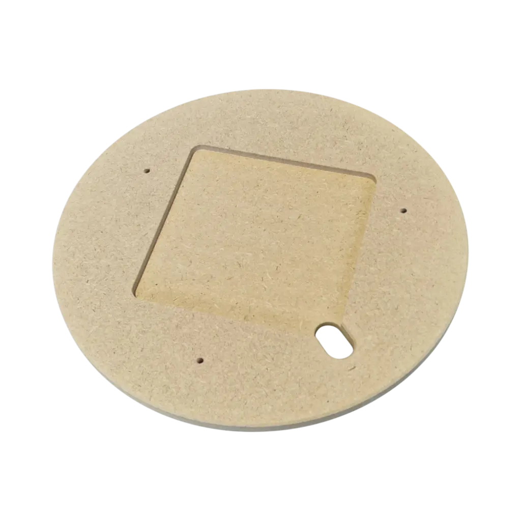 Basisscheibe für Bat-System MDF & Kunststoff 150mm (3-Loch ETS)