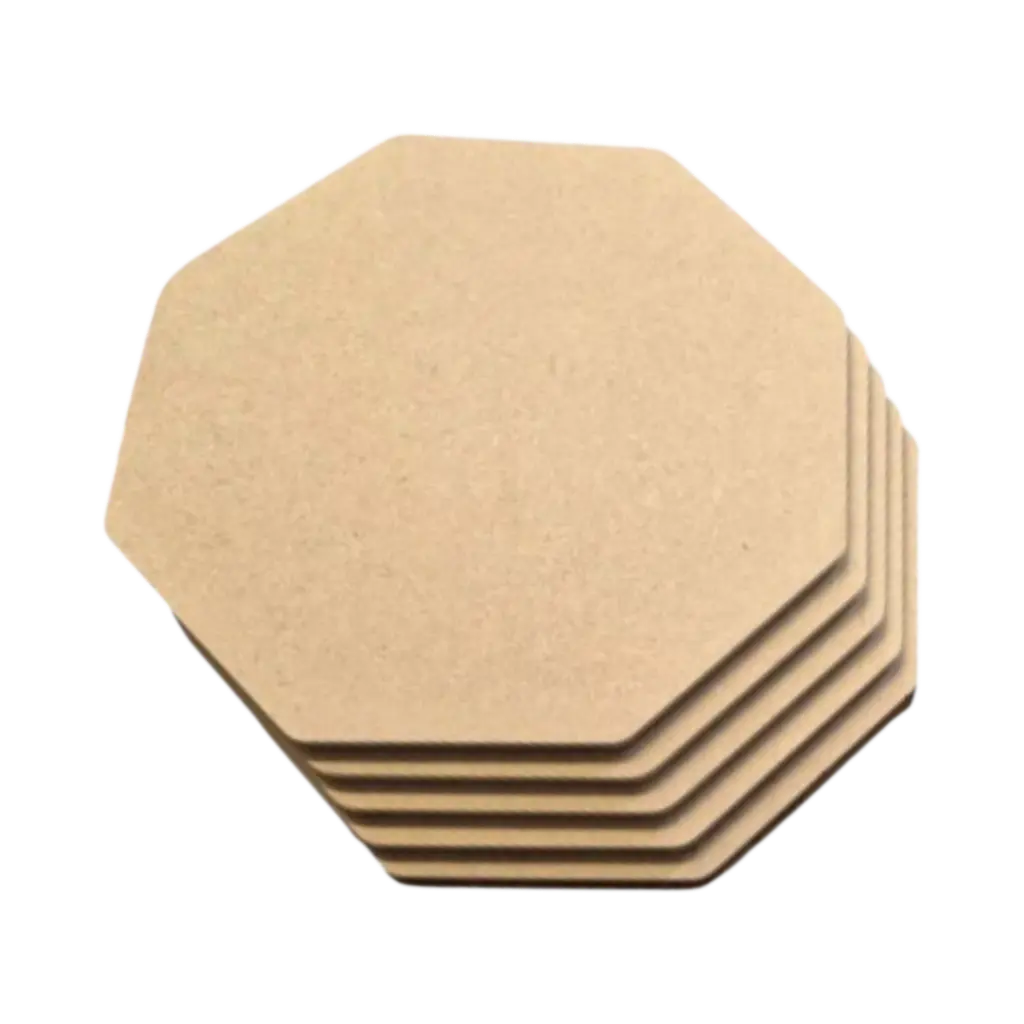 6x 220mm inserts for bat system made of premium MDF