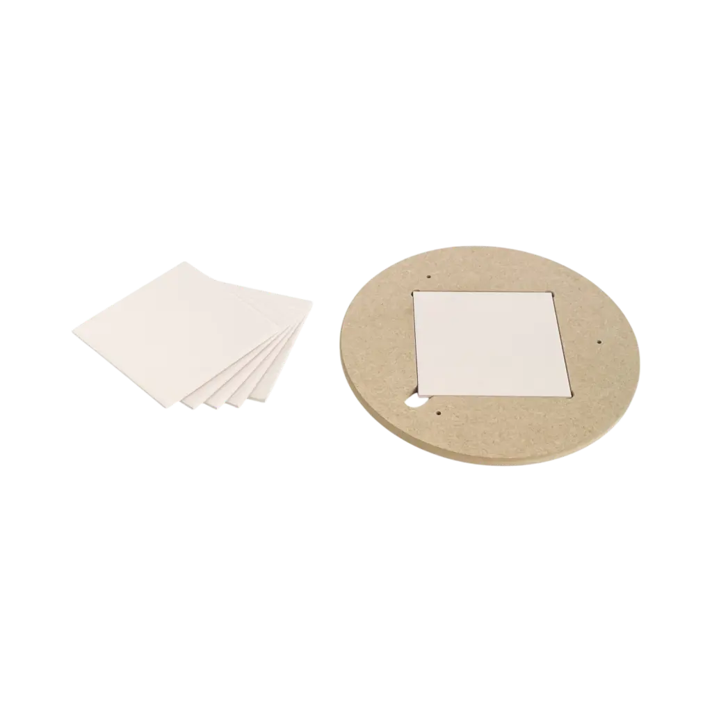 Bat system with inserts made of biscuit tiles 147mm (3-hole ETS)