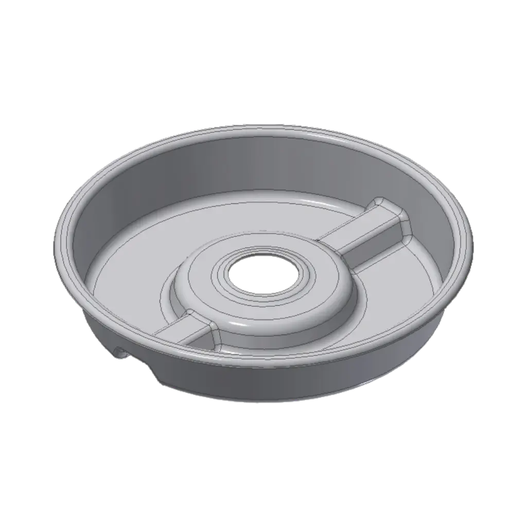 Splash tray Ø500x88