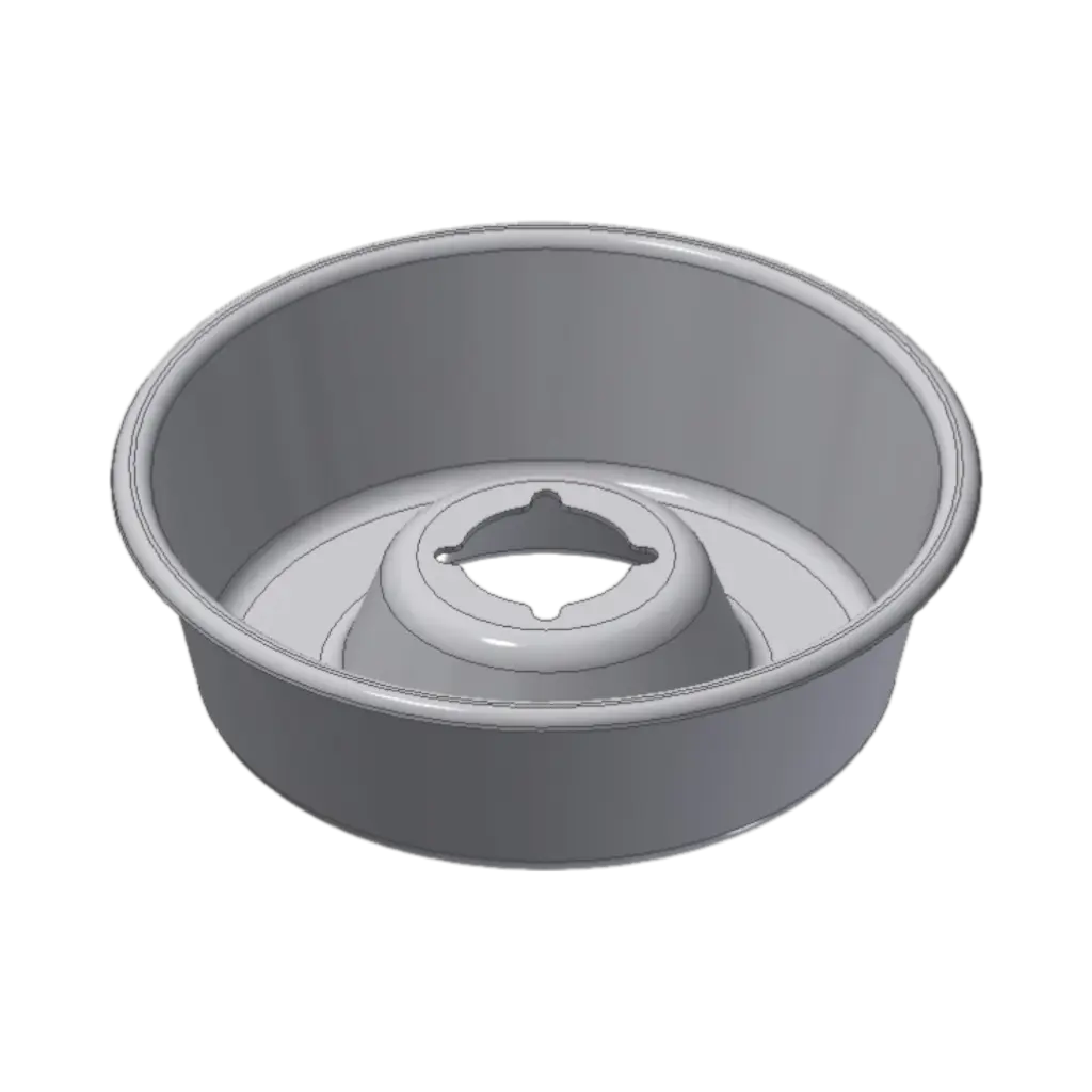 Splash tray Ø400x120