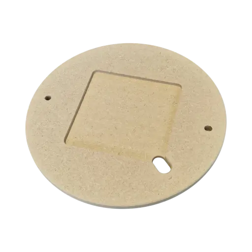 Basisscheibe für Bat-System MDF & Kunststoff 150mm (für Rohde-Töpferscheiben)