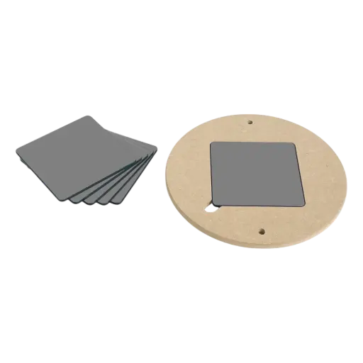 Sistema di mazze con inserti in plastica da 150 mm (per torni da ceramica Rohde)