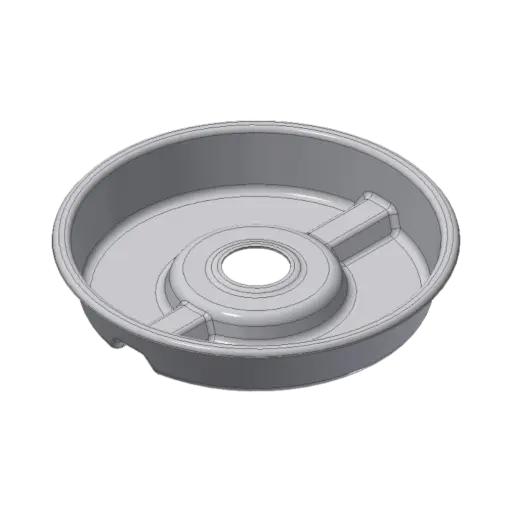 Splash tray Ø500x88