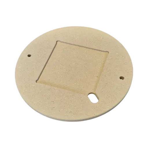 Base plate MDF for Bat-System ceramic 147mm 2-hole 254mm